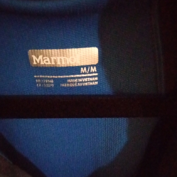 Marmot Men's Two-Tone Blue Performance Jacket - Picture 4 of 6